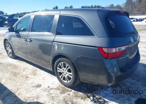 2011 Honda Odyssey Ex-L из США, поврежденный, VIN 5FNRL5H69BB077197